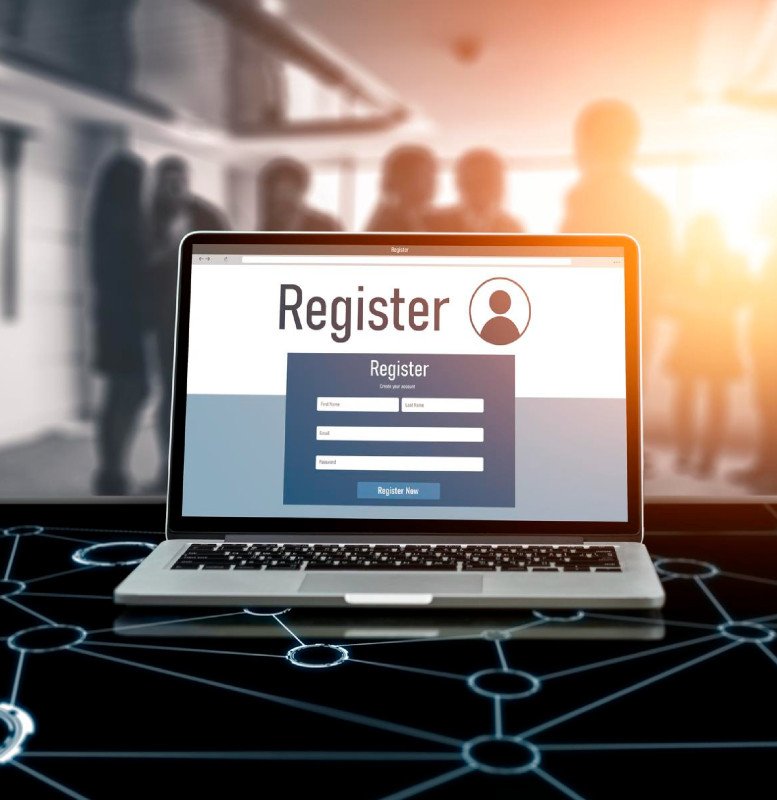 Customer Register Page Image