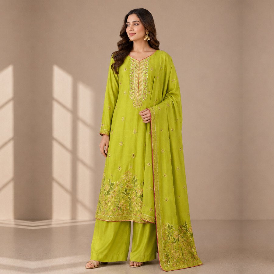 Bareeze Fully Embroidered 3 Piece Suit – Formal Wear